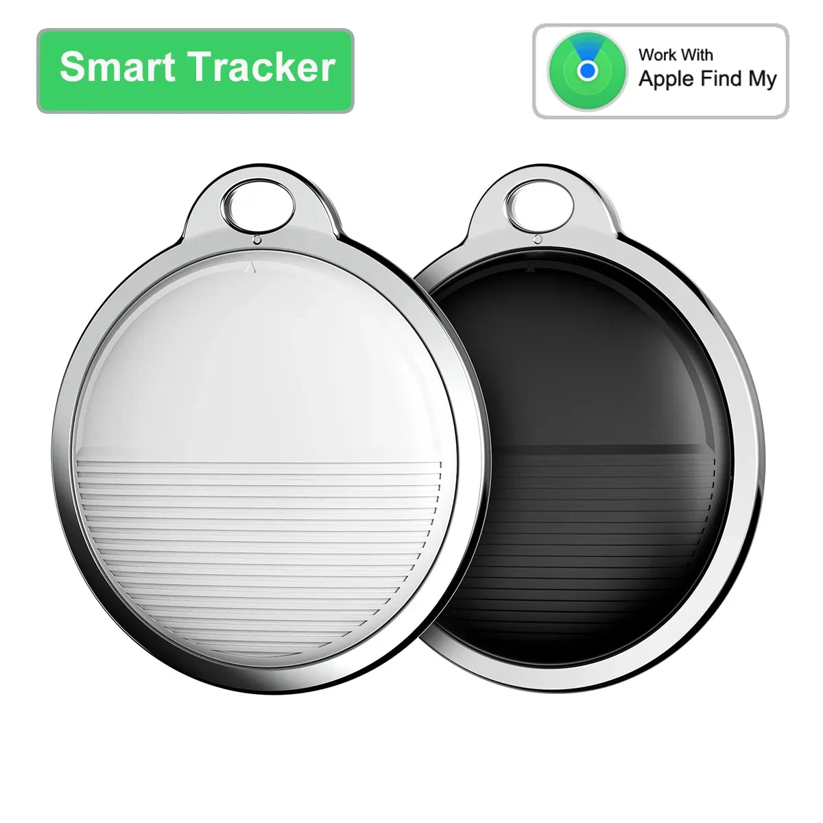 Mini GPS Bluetooth Tracker for Apple iOS - Find My App Compatible, Ideal for Kids, Pets, Bikes, and Bags