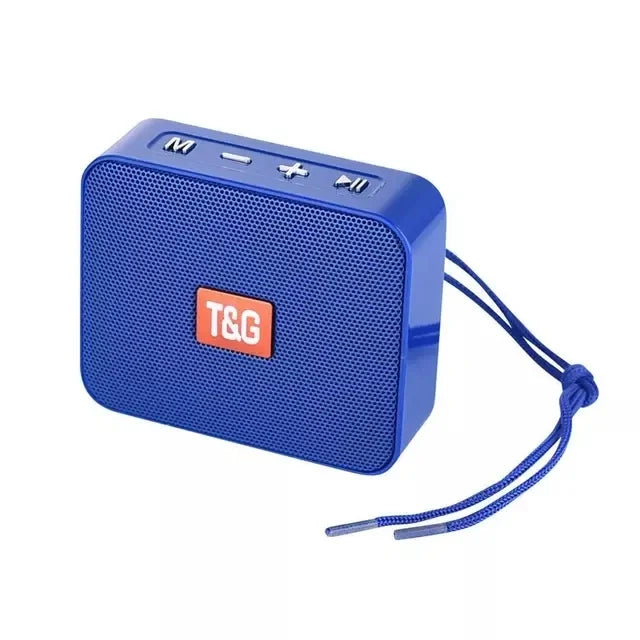 Portable Bluetooth Speaker – Mini Wireless Boombox with Deep Bass, USB/TF/AUX, FM Radio & Outdoor Loudspeaker