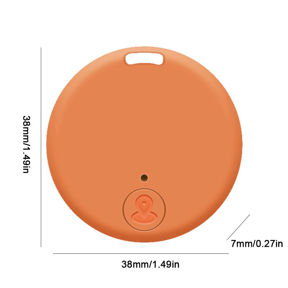 Compact Bluetooth GPS Tracker & Smart Tag – Anti-Lost Device for Keys, Wallets, Bags, and More