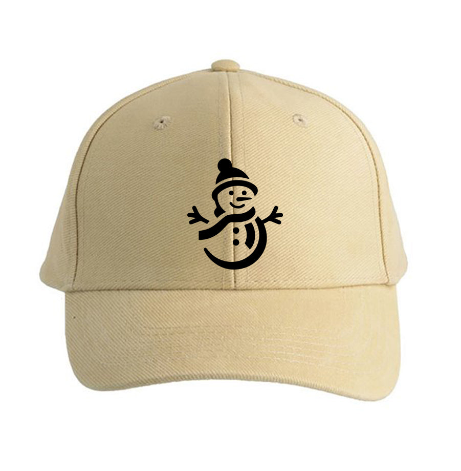 Snowman Dad Baseball Cap Hat
