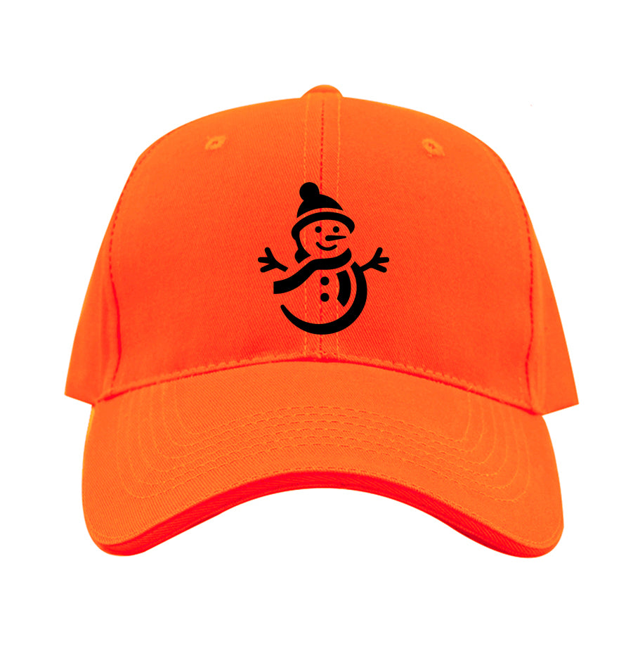 Snowman Dad Baseball Cap Hat