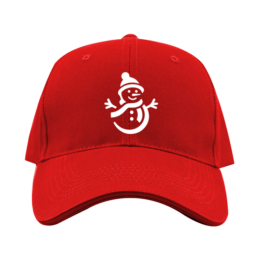 Snowman Dad Baseball Cap Hat