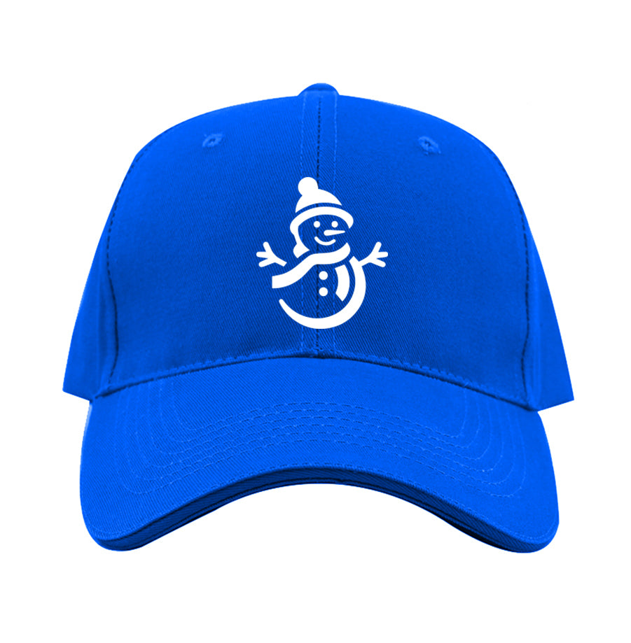 Snowman Dad Baseball Cap Hat