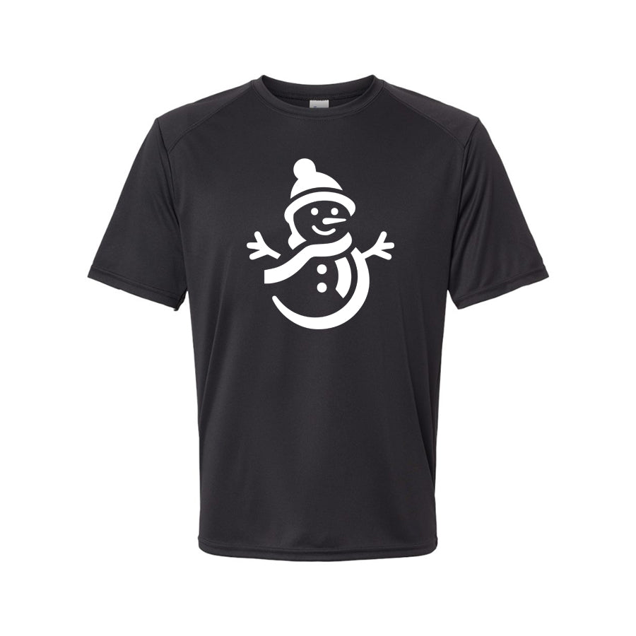 Men's Snowman Polyester T-Shirt