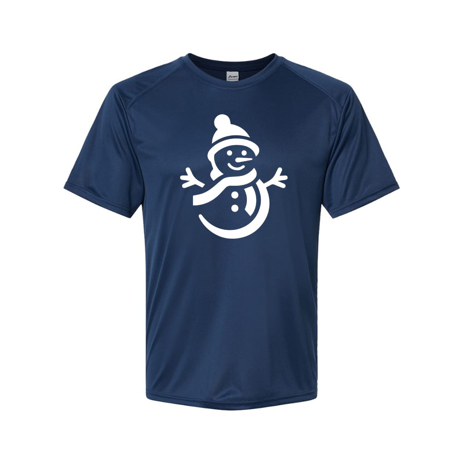 Men's Snowman Polyester T-Shirt
