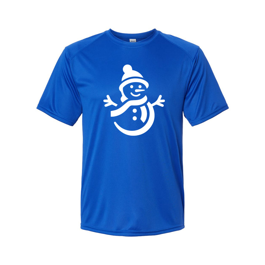Men's Snowman Polyester T-Shirt