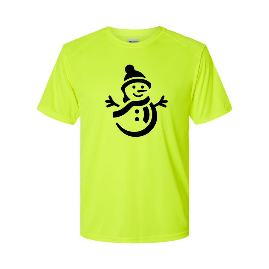 Men's Snowman Polyester T-Shirt