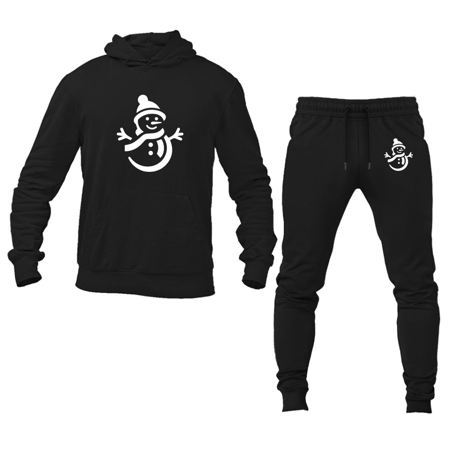 Men's Snowman Hoodie Joggers Set