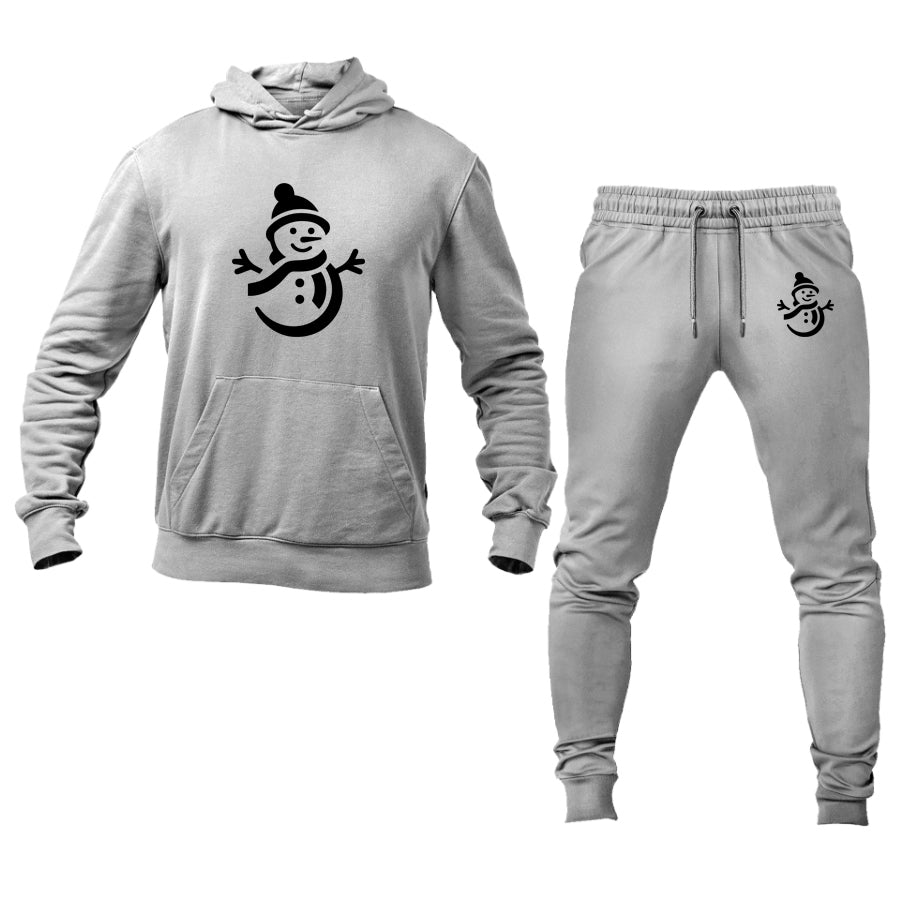 Men's Snowman Hoodie Joggers Set