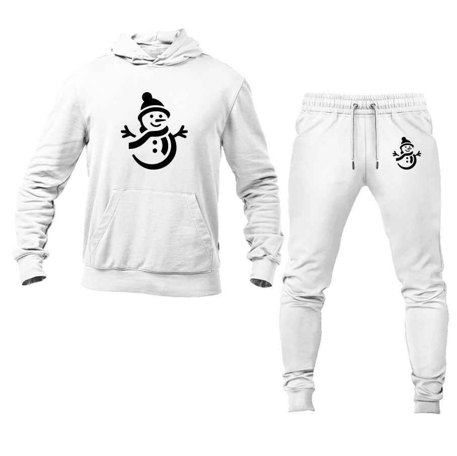 Men's Snowman Hoodie Joggers Set