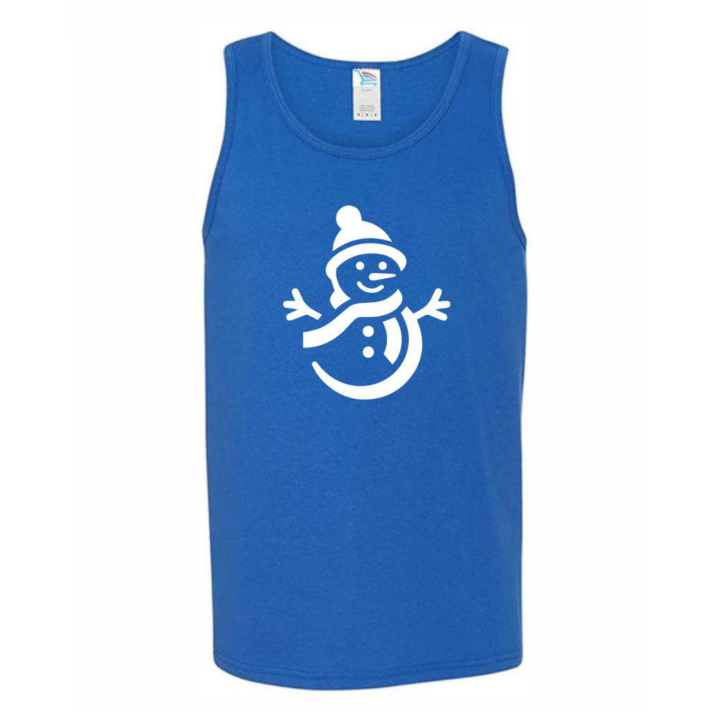 Men's Snowman Tank Top