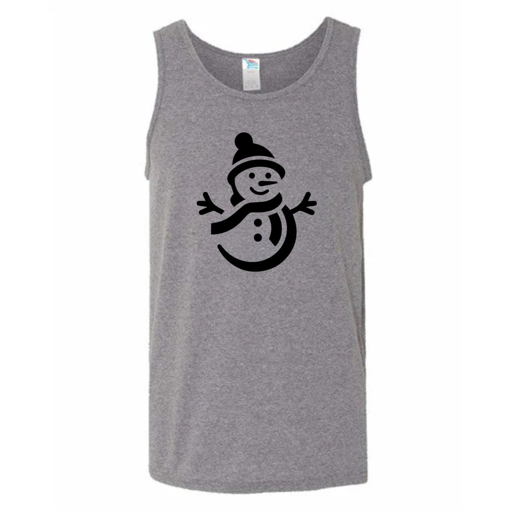 Men's Snowman Tank Top