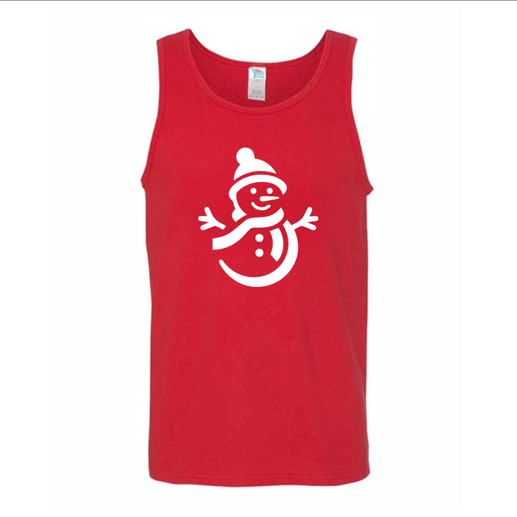 Men's Snowman Tank Top