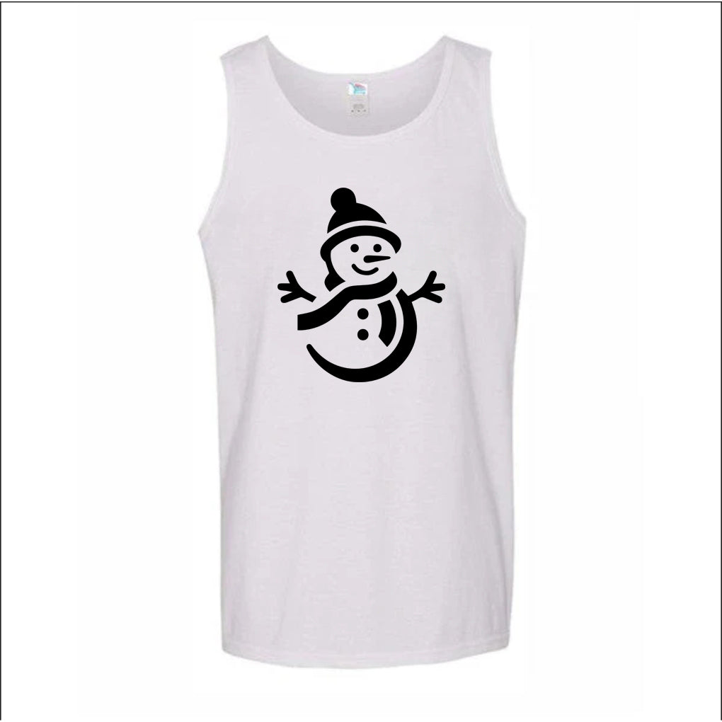 Men's Snowman Tank Top