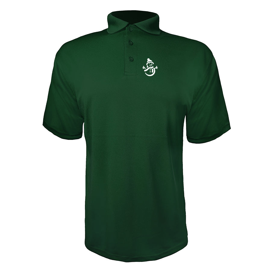 Men's Snowman Polyester Polo