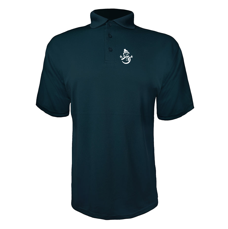 Men's Snowman Polyester Polo