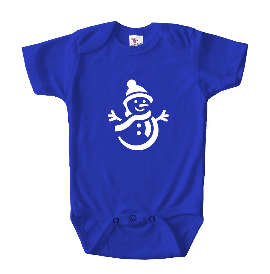 Snowman Baby Romper Onesie