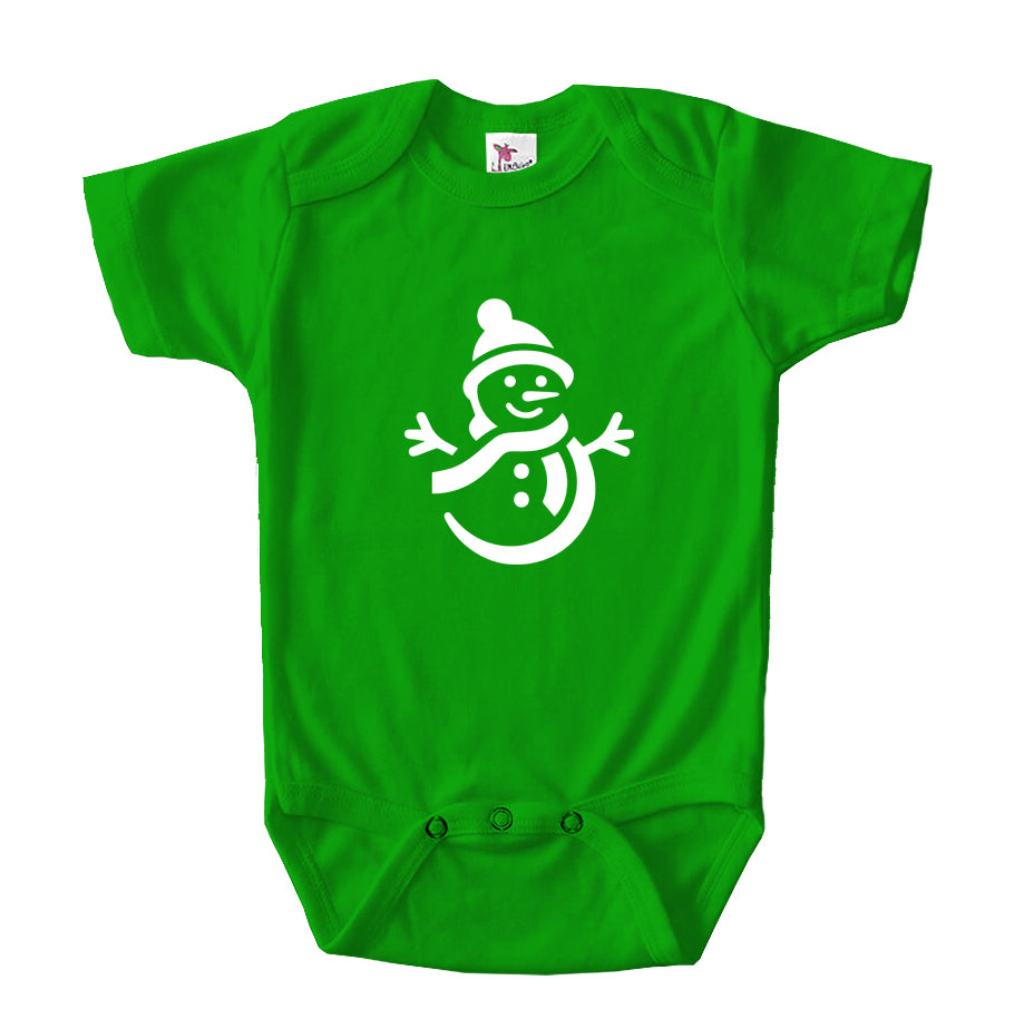 Snowman Baby Romper Onesie