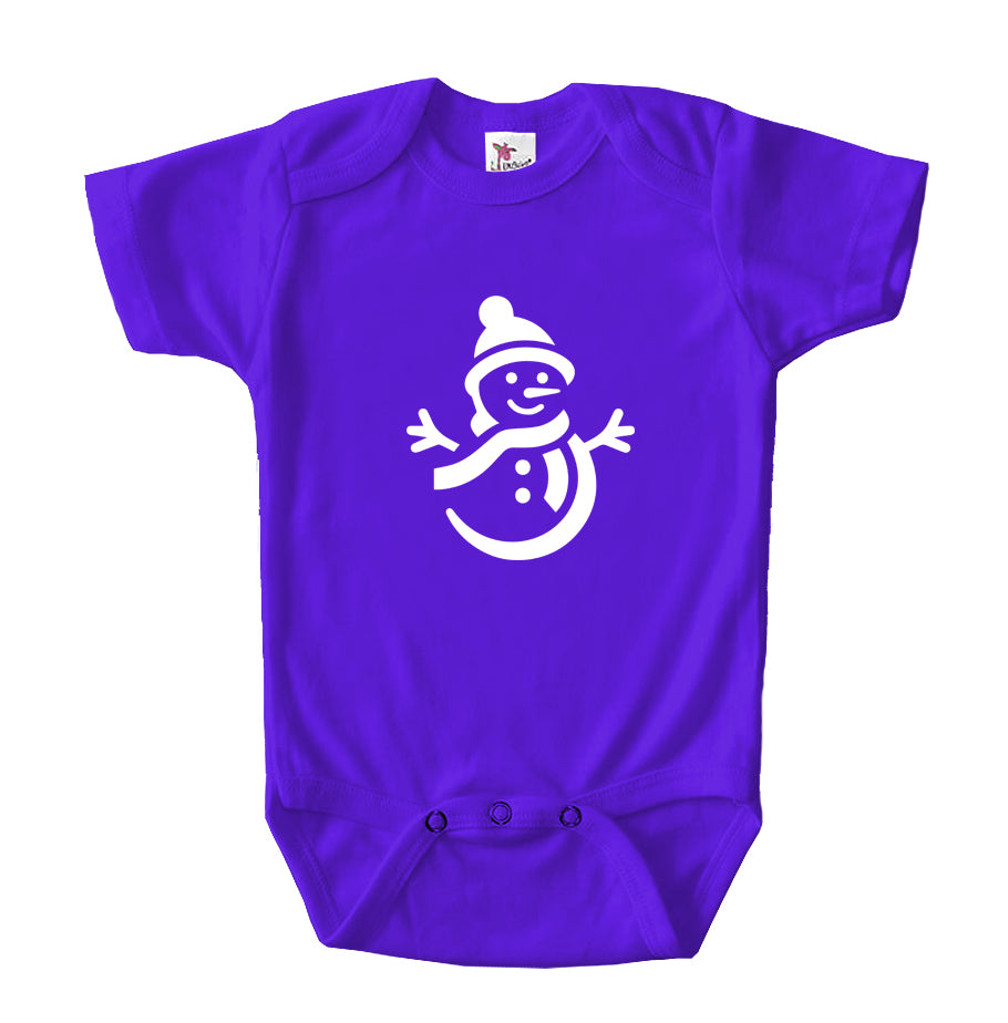 Snowman Baby Romper Onesie