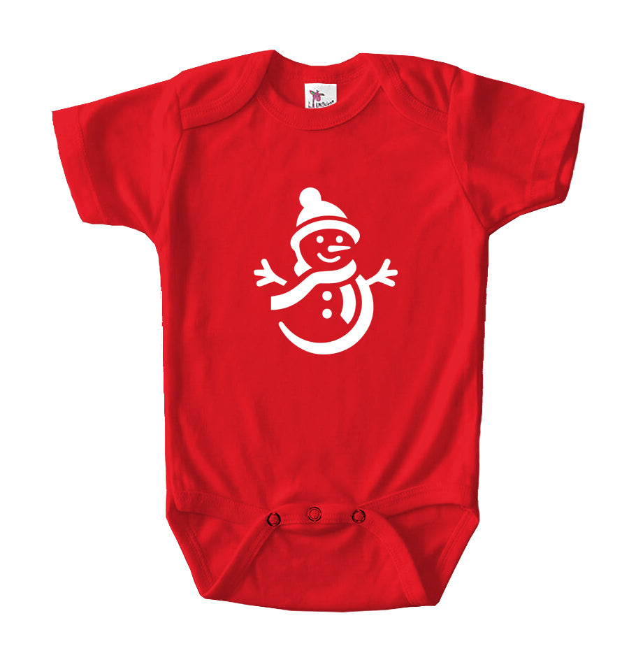 Snowman Baby Romper Onesie