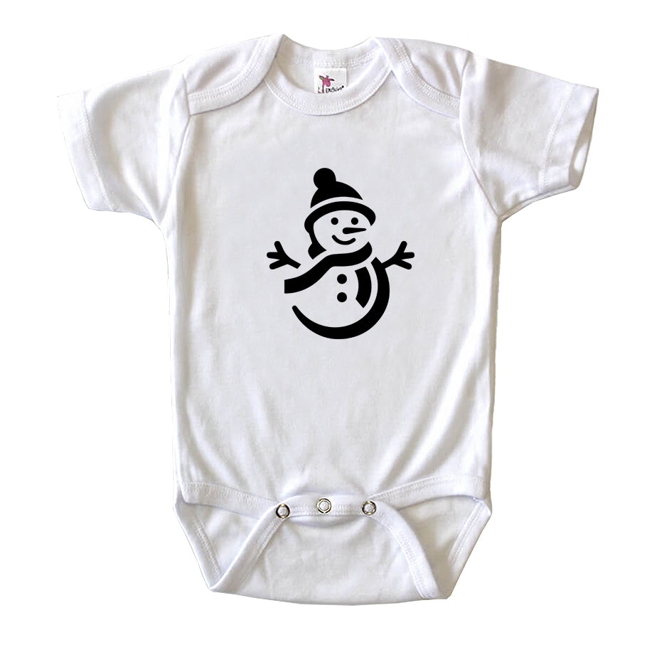 Snowman Baby Romper Onesie