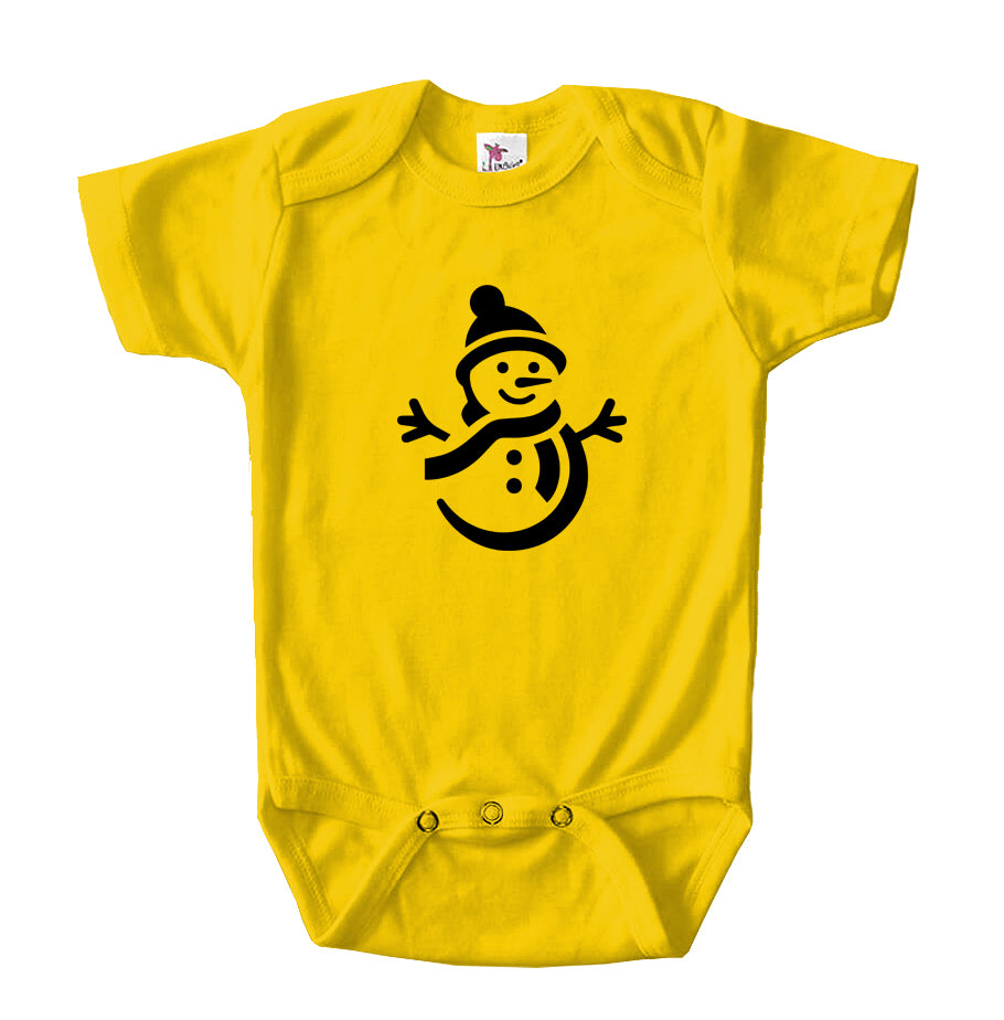 Snowman Baby Romper Onesie