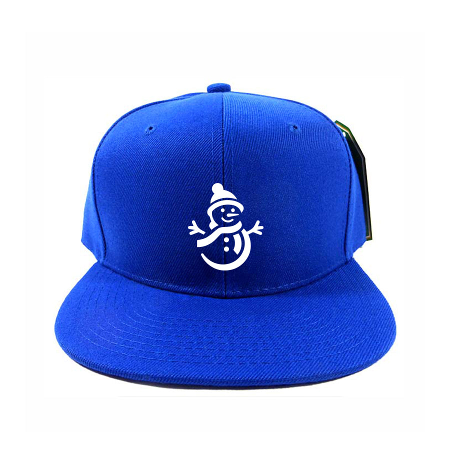 Snowman Snapback Hat