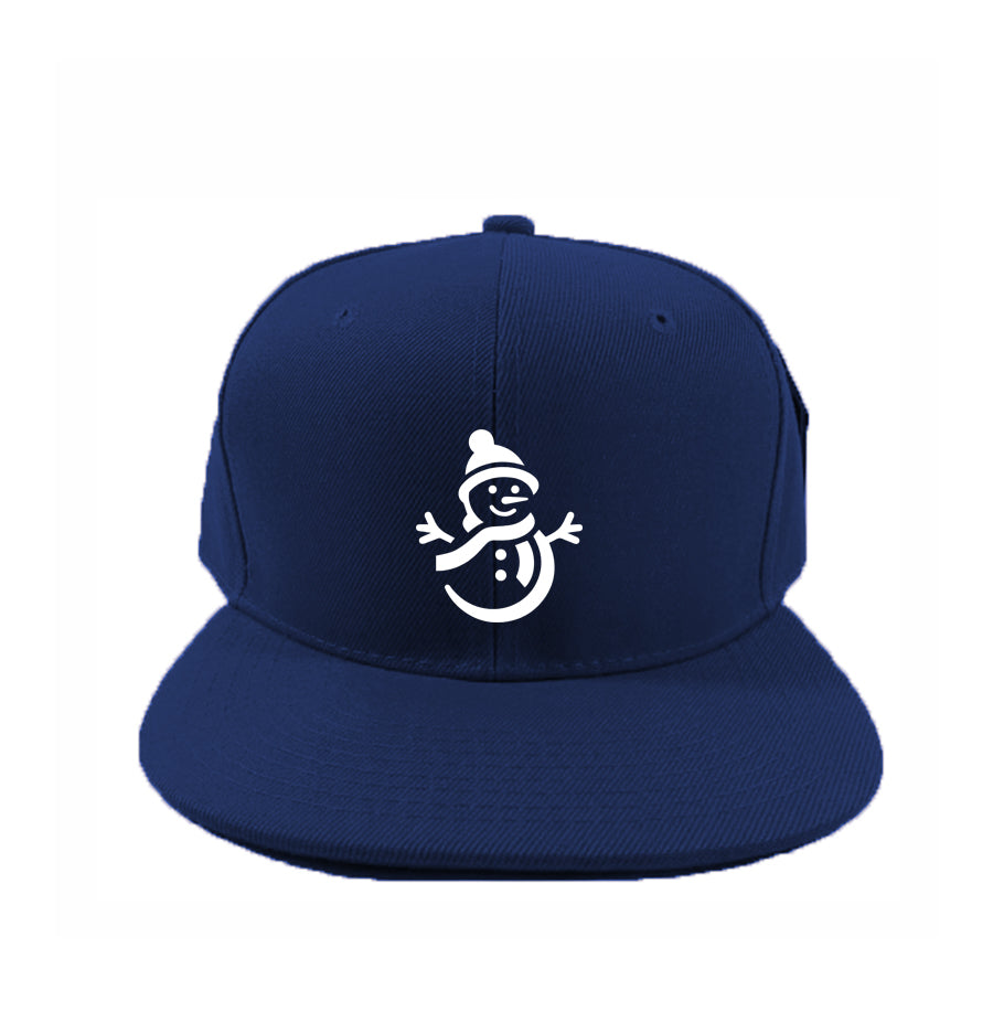 Snowman Snapback Hat