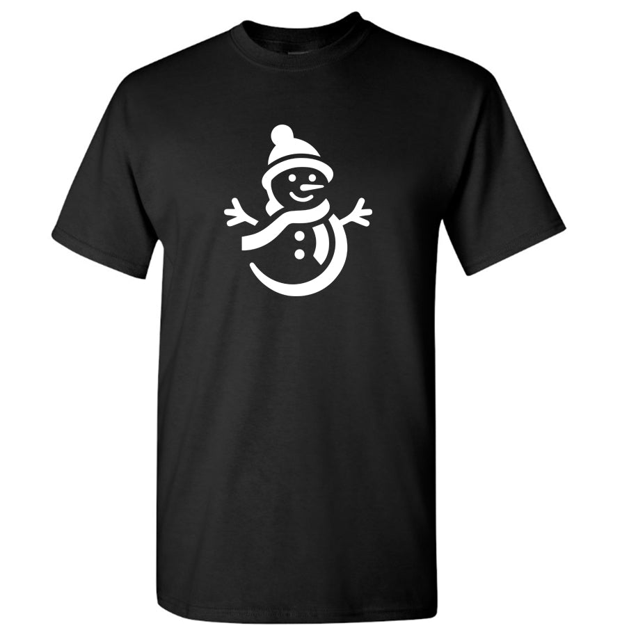 Youth Kids Snowman Cotton T-Shirt