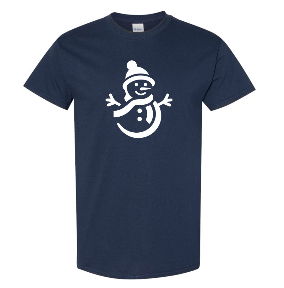 Youth Kids Snowman Cotton T-Shirt