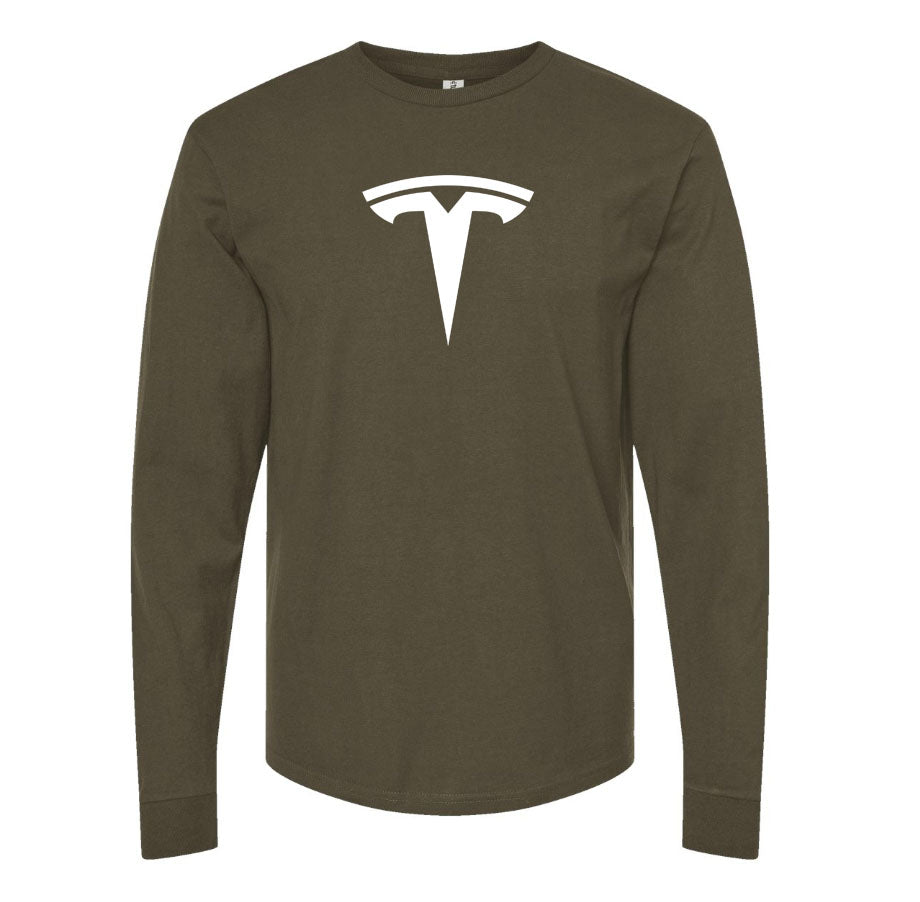 Men's Tesla Long Sleeve T-Shirt