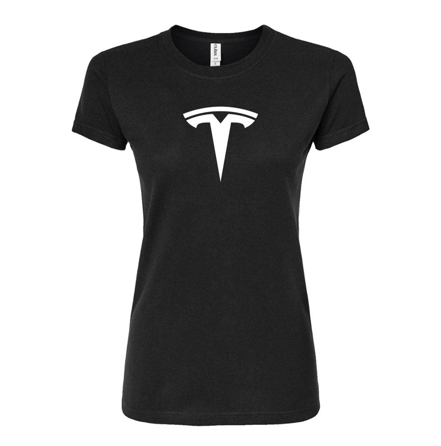Women's Tesla Round Neck T-Shirt