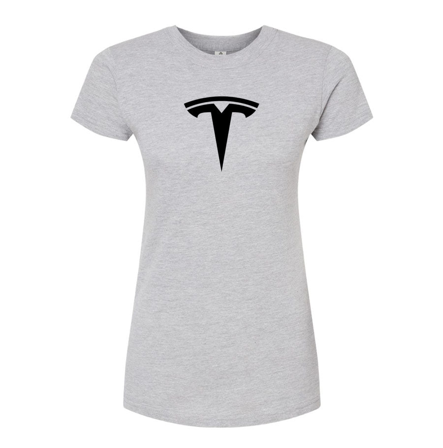 Women's Tesla Round Neck T-Shirt