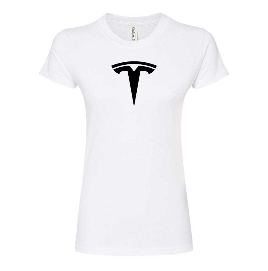 Women's Tesla Round Neck T-Shirt