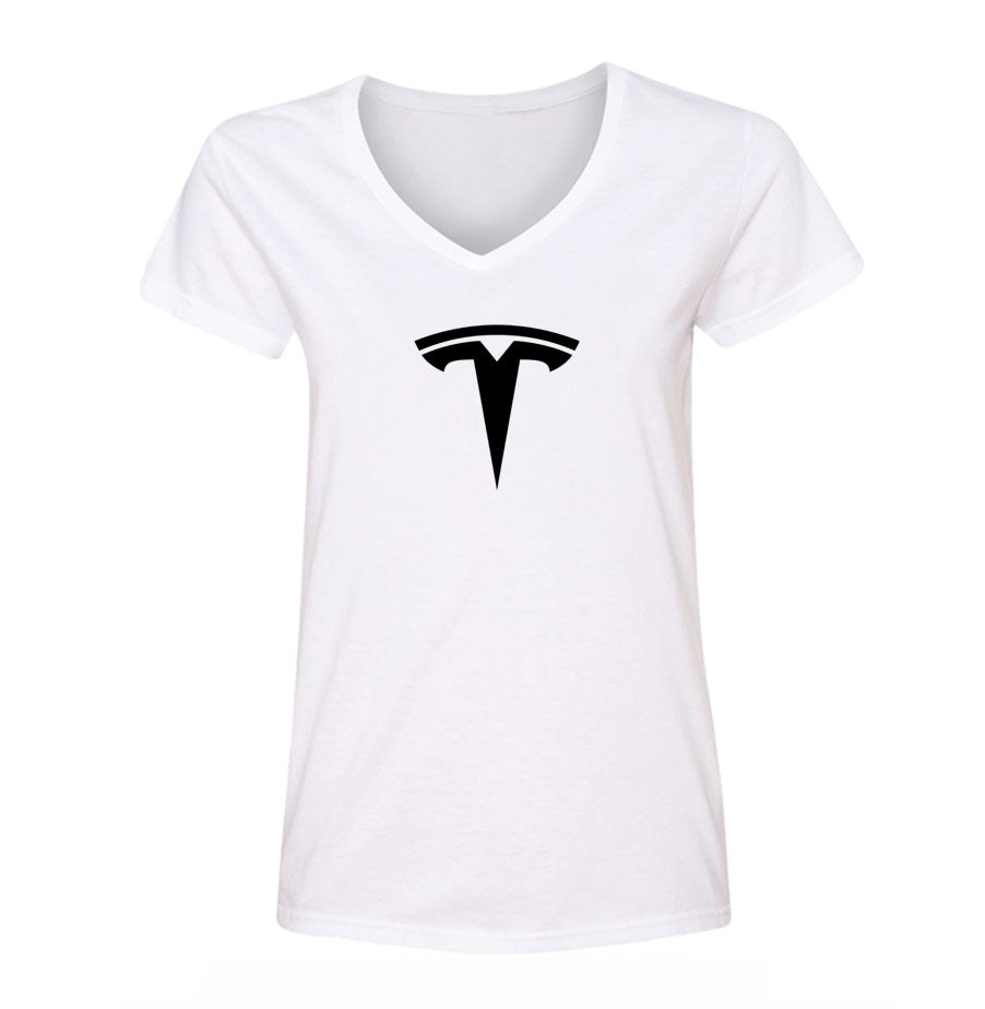 Women's Tesla V Neck T-Shirt