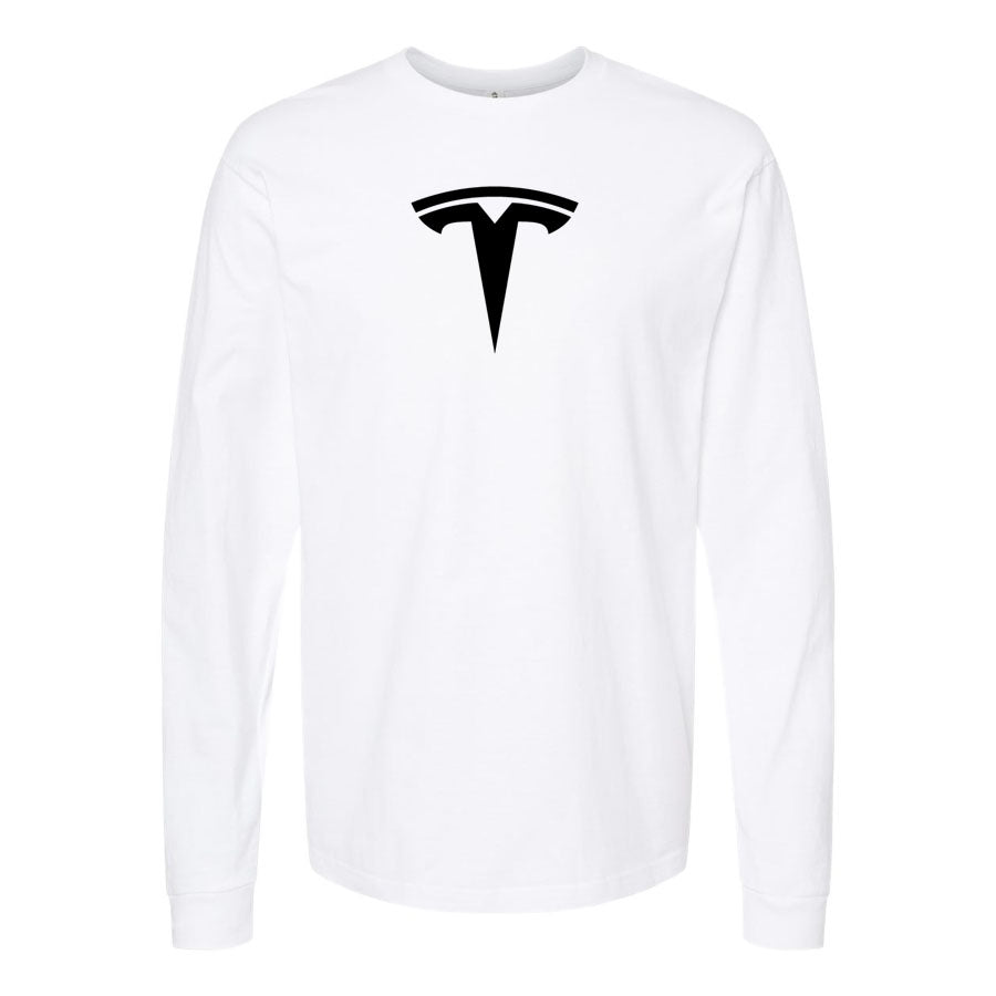 Youth Kids Tesla Long Sleeve T-Shirt