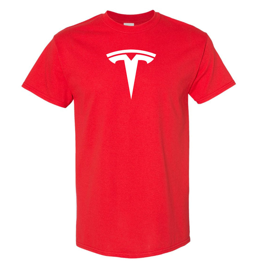 Youth Kids Tesla Cotton T-Shirt