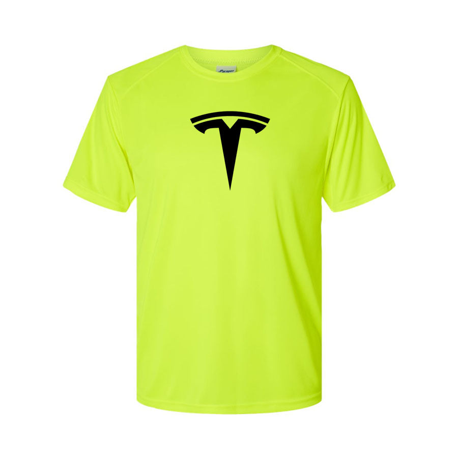 Youth Kids Tesla Polyester T-Shirt