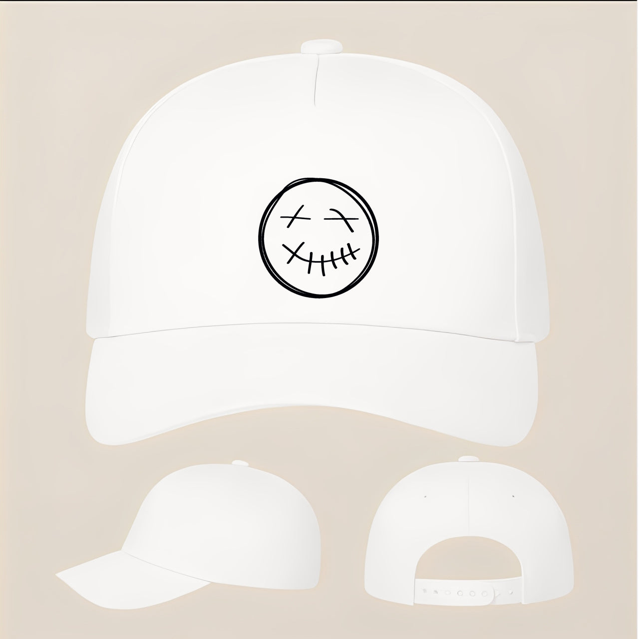 Travis Scott Five Panel Twill Snapback Cap