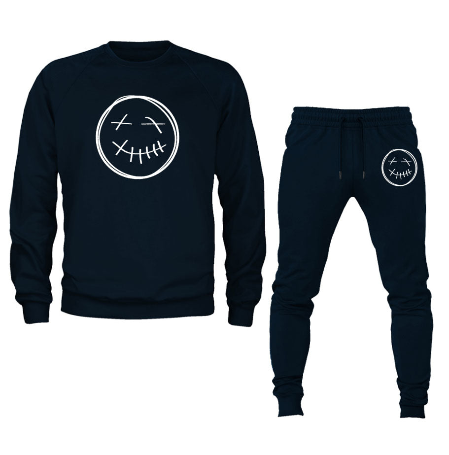 Men's Travis Scott Crewneck Sweatshirt Joggers Suit