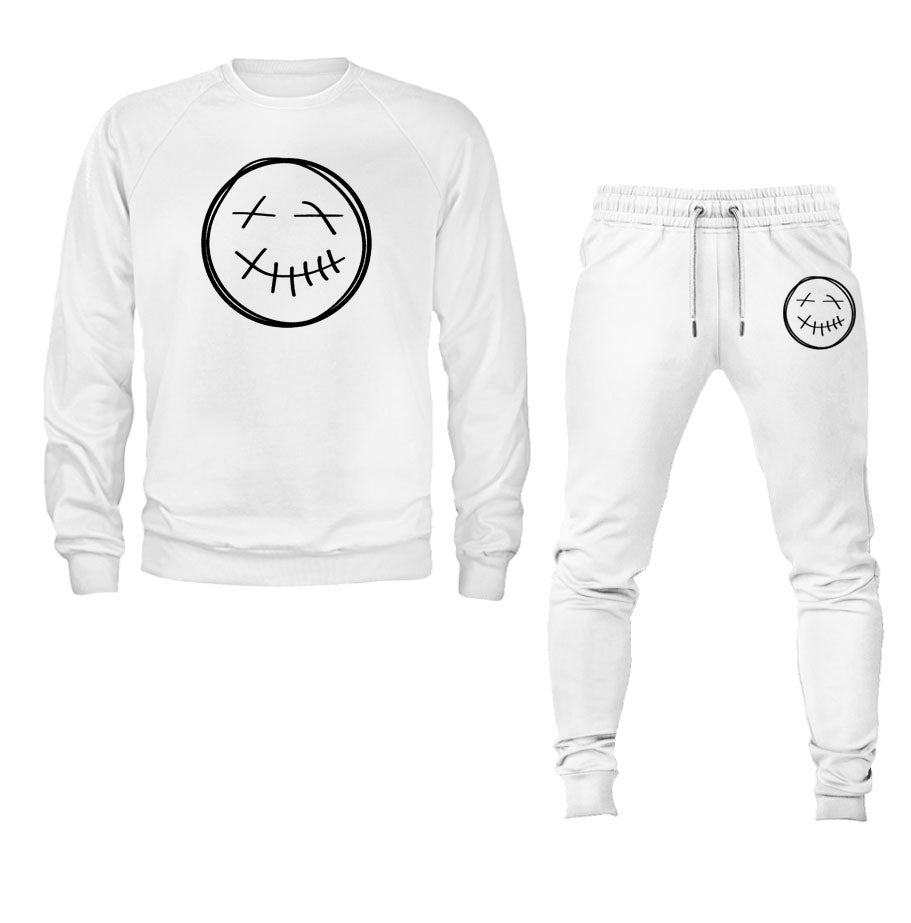 Men's Travis Scott Crewneck Sweatshirt Joggers Suit